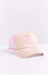 Beginning Cream Pony Club Trucker Cap