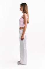 Charli White Low Waist Baggy Leg Jeans