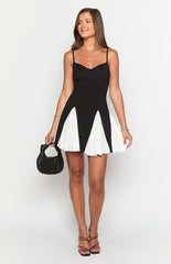 Gracey Black Mini Dress