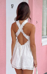 Kindered Hearts White Mini Dress