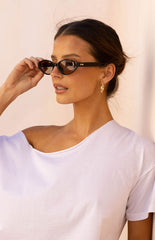 Otra Eyewear Ivy Black Olive Cat Eye Sunglasses