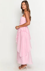 Sadie Pink Maxi Dress