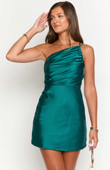 Silas Emerald Green Mini Dress