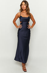 Taleah Navy Formal Maxi Dress