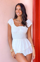 Maisha White Playsuit