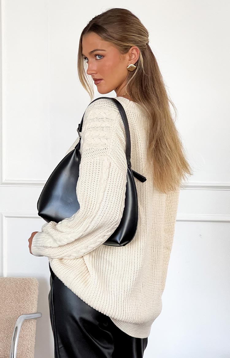 Alex Cream Oversized Sweater