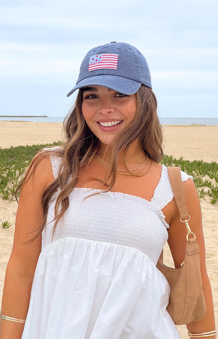 Beginning Navy Washed USA Cap