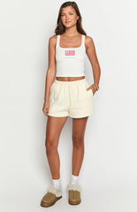 Beginning Cream American Dream Lounge Shorts