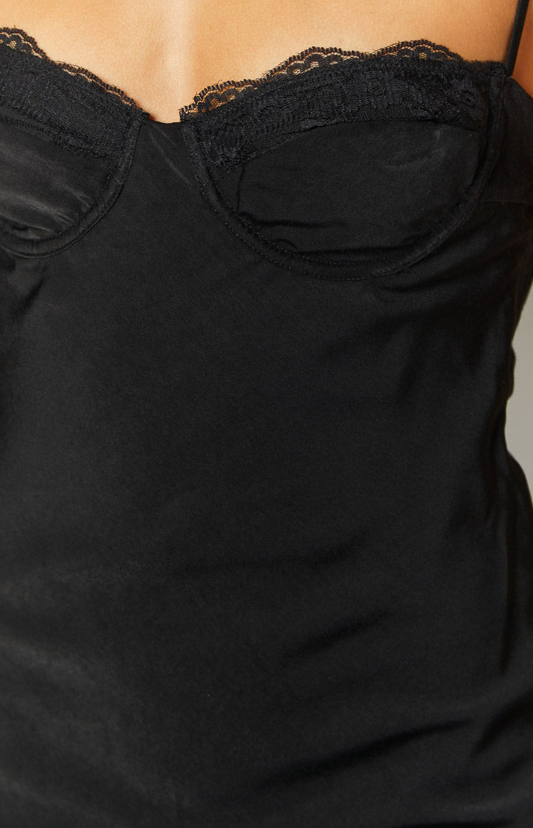 Cadence Black Mini Dress