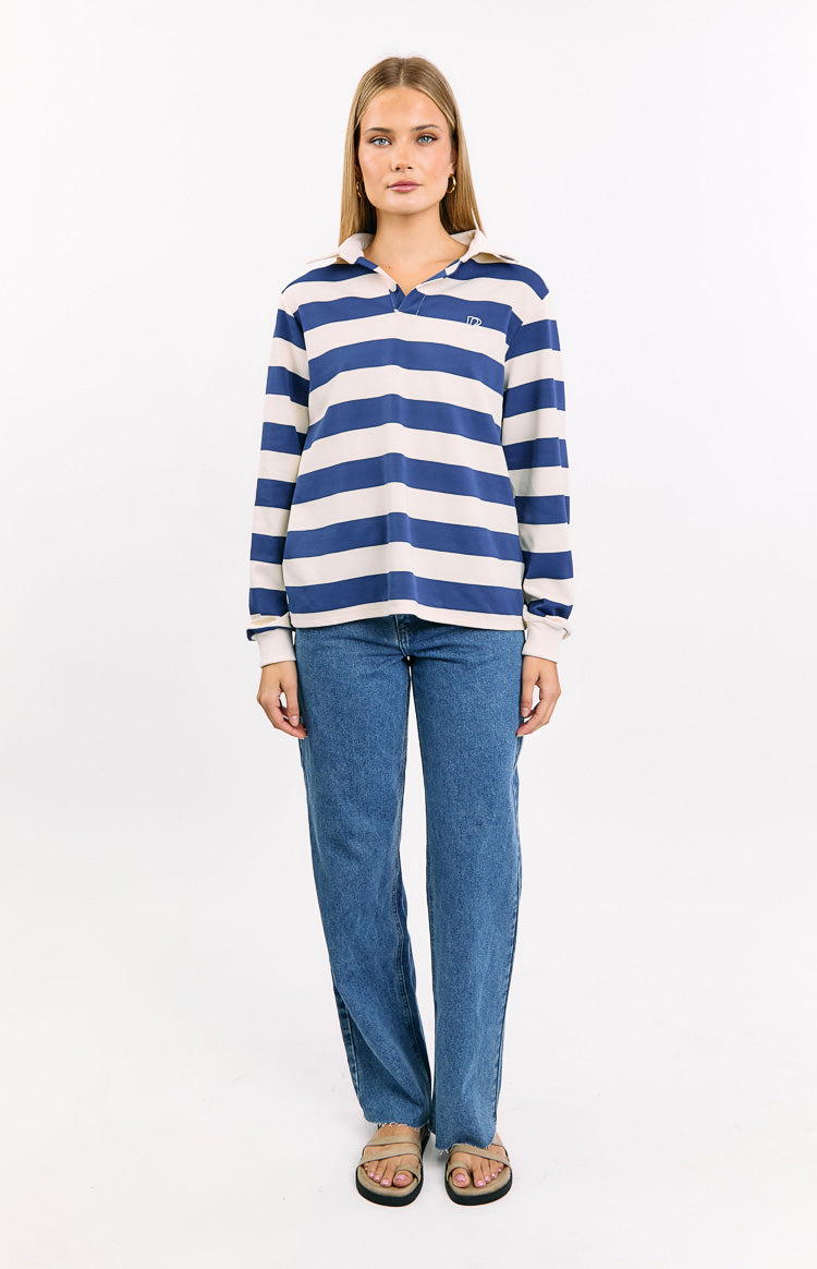 Carey Blue Striped Jersey