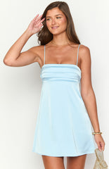 Chantell Blue Mini Dress