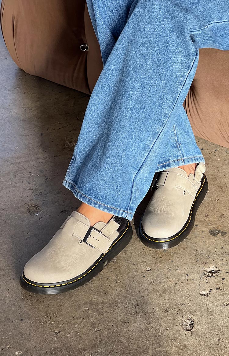 Dr. Martens Jorge II Warm Stone Buttersoft Sling Back Sandals