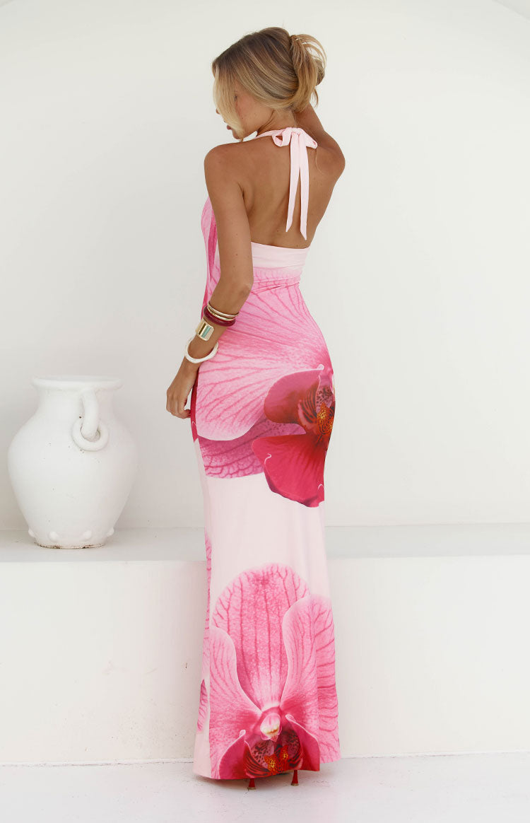 Eliana Pink Orchid Maxi Dress