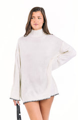 Flynn Cream Sweater Dress