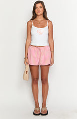 Gage Pink Stripe Shorts
