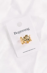 Harmony Gold Flower Ring