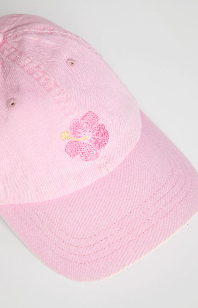 Hibiscus Pink Washed Cap