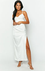 Honey Off White Maxi Dress