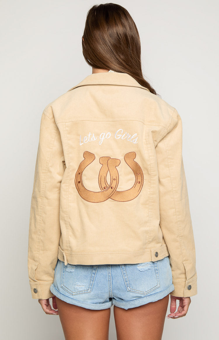 Hugo Cream Cord Western Jacket
