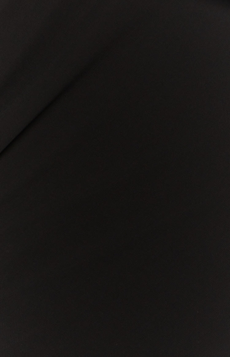 Jacqulin Black Maxi Skirt