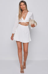 Jupiter White Mini Dress