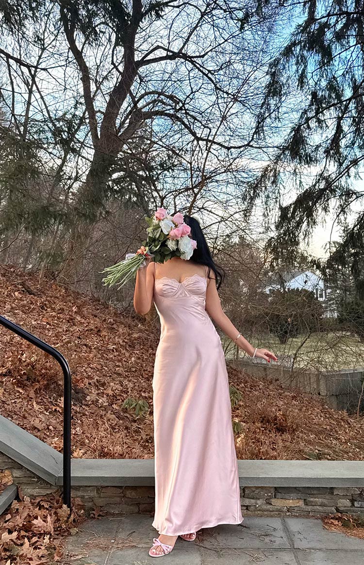 Kynlee Pink Maxi Dress