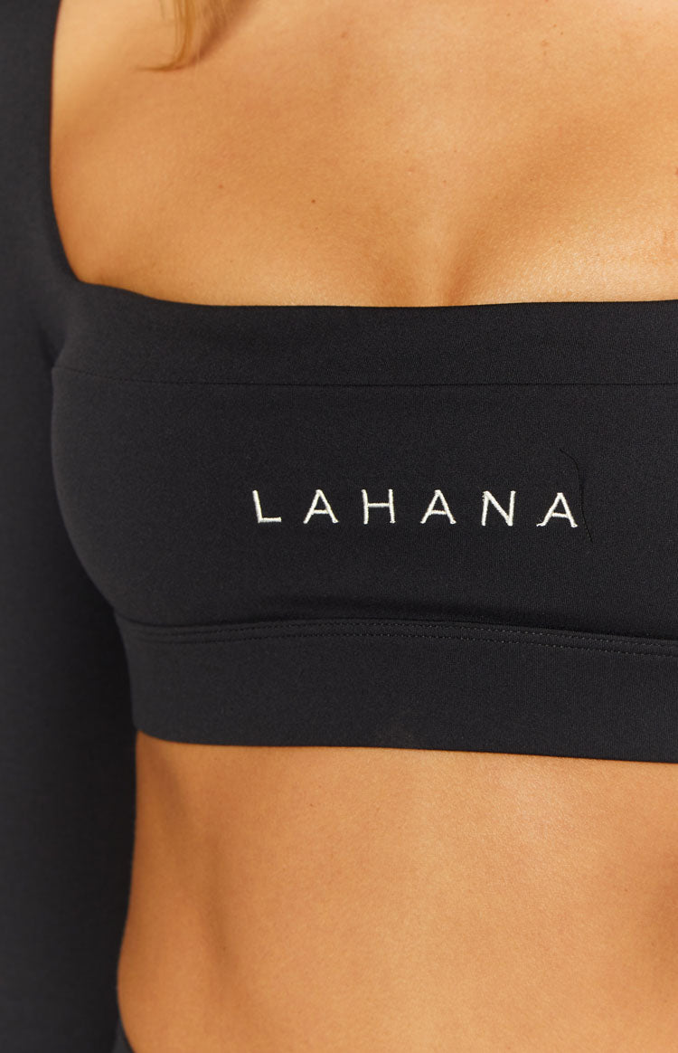 Lahana Chi Chi Black Long Sleeve Top