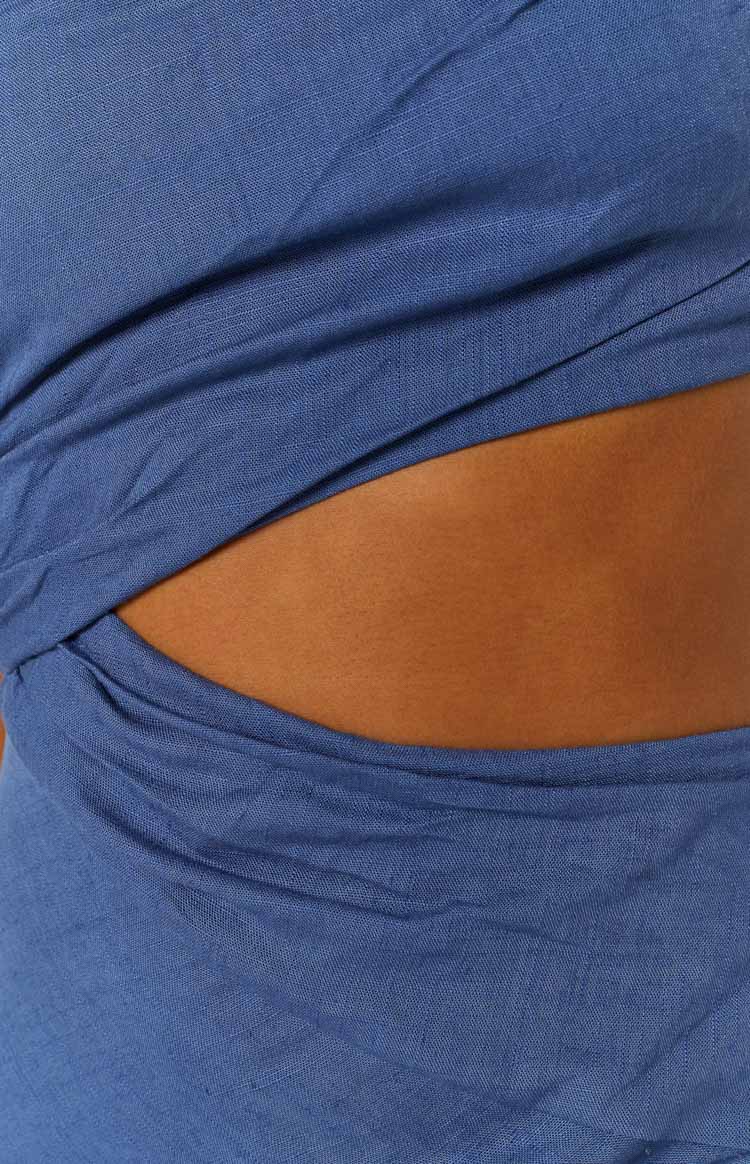 Lene Blue Maxi Dress