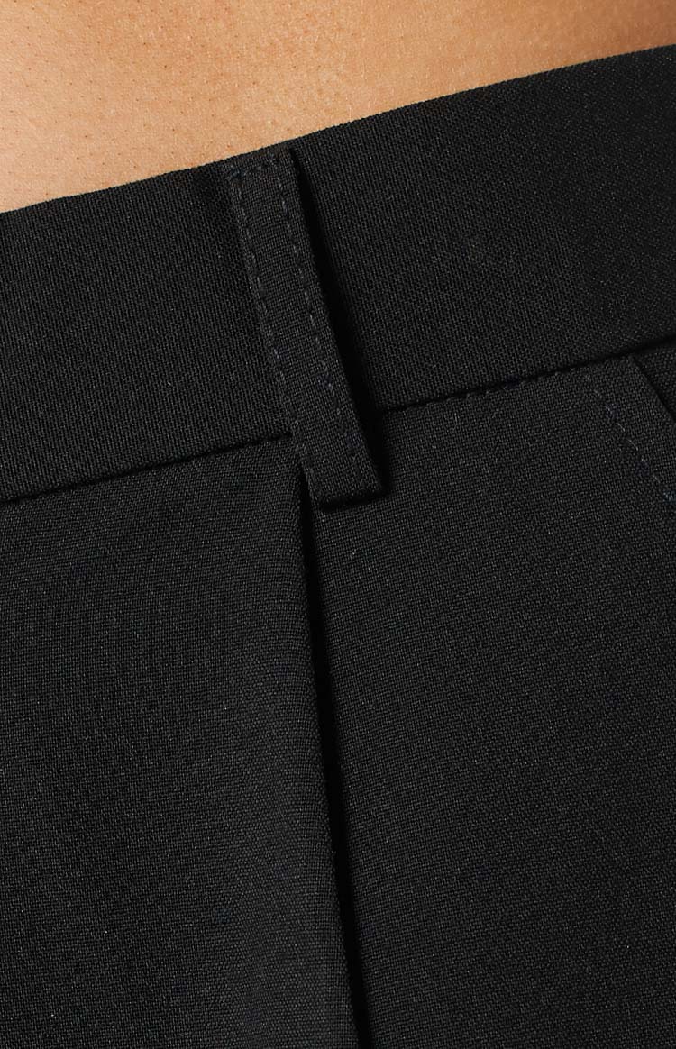 Malcolm Black Straight Leg Pants