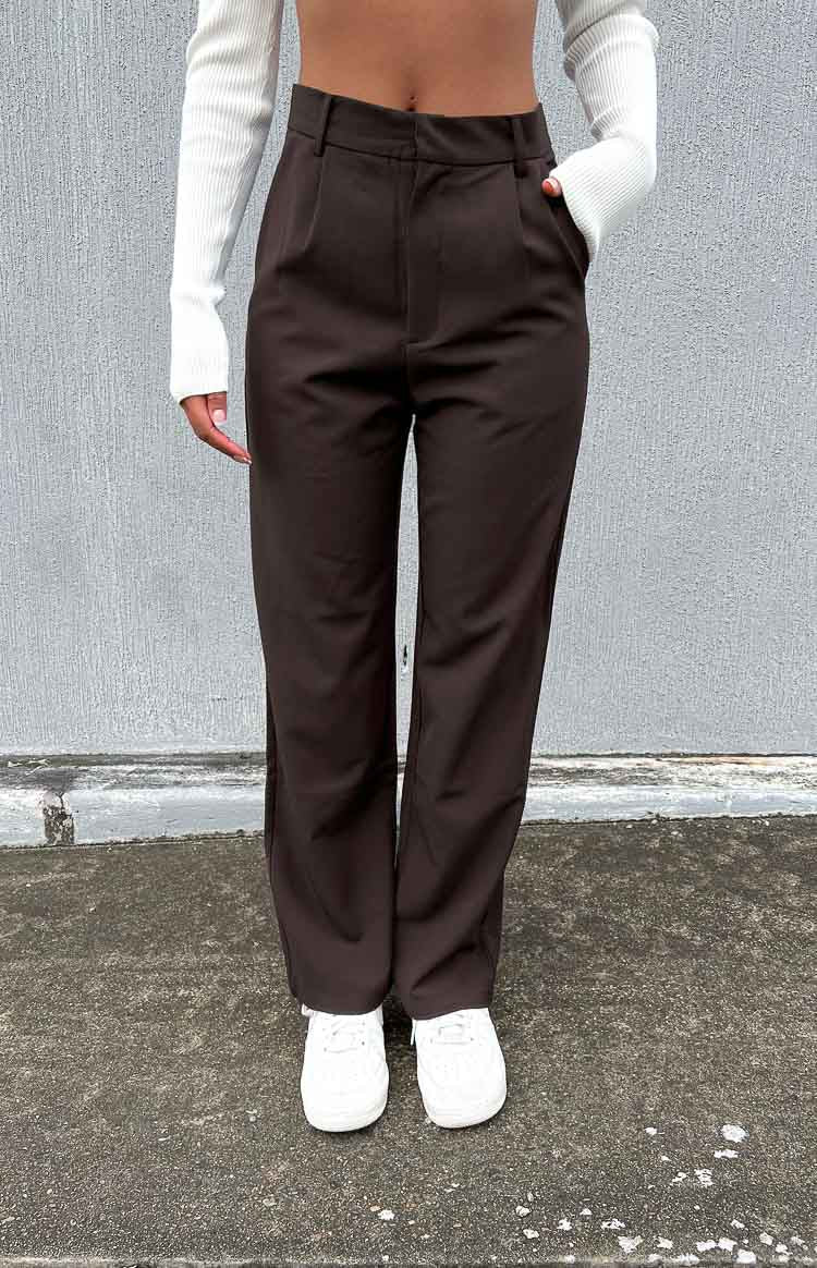 Malcolm Brown Straight Leg Pants