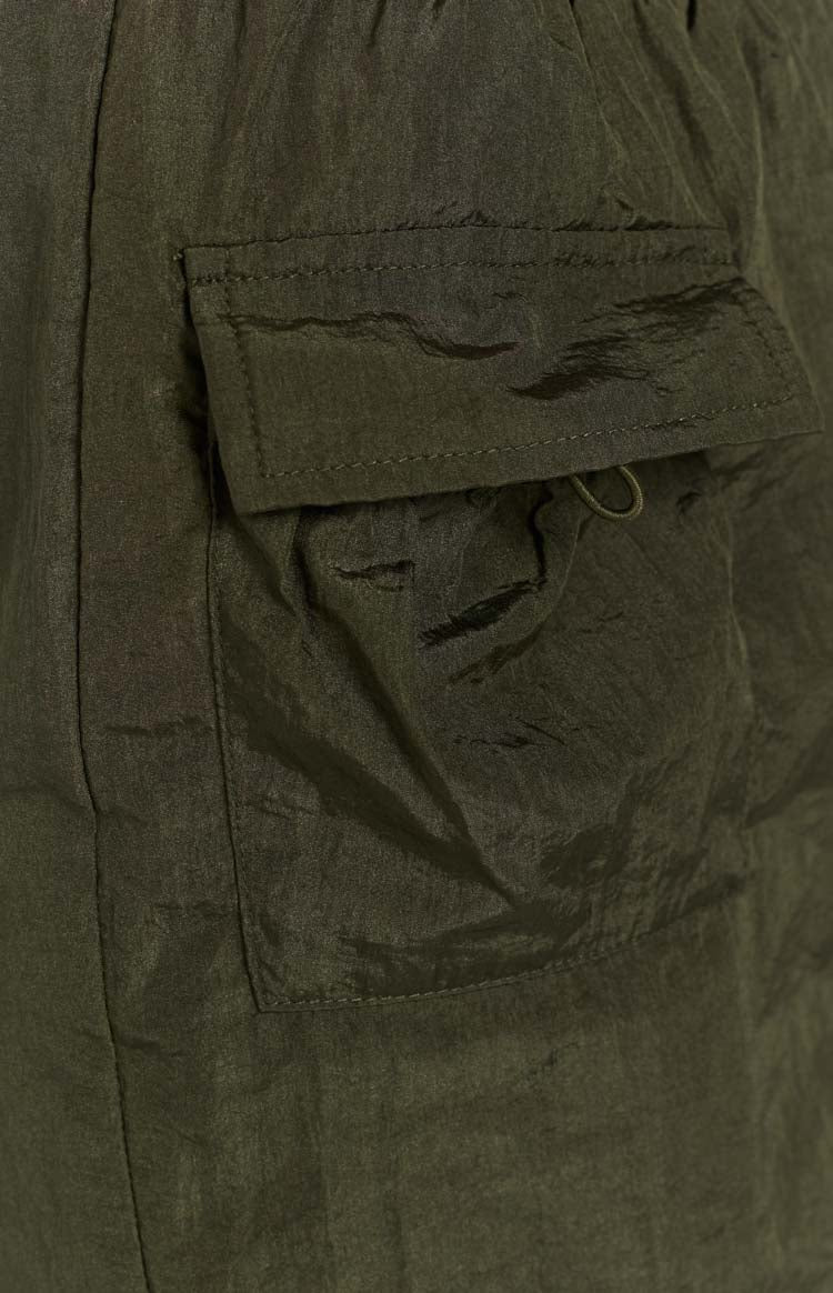 Nadine Khaki Mini Skirt