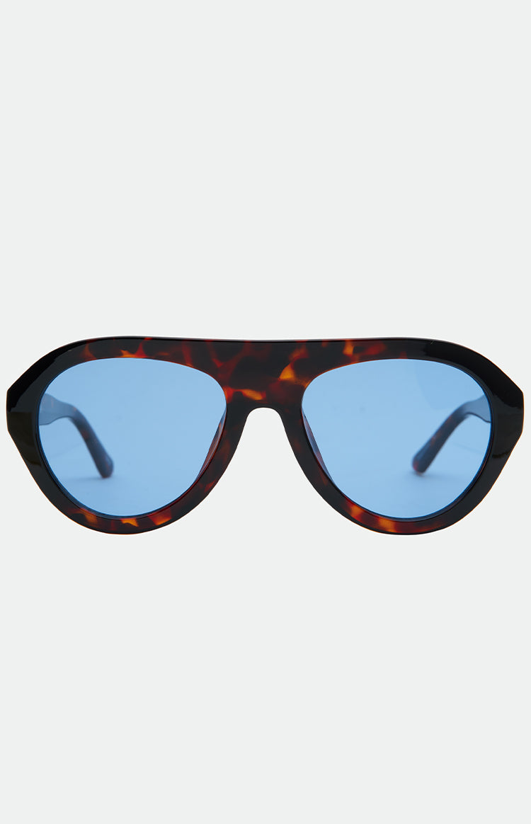 Otra Eyewear Maddy Tortoiseshell Aviator Sunglasses