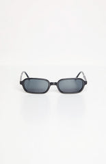 Otra Eyewear Frankie Black Rectangle Sunglasses