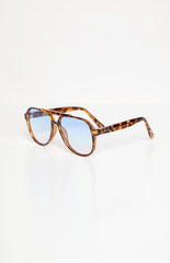 Otra Eyewear Stevie Tortoiseshell Aviator Sunglasses