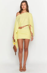 Ryoti Yellow Mini Dress