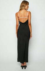 River Black Formal Maxi Dress