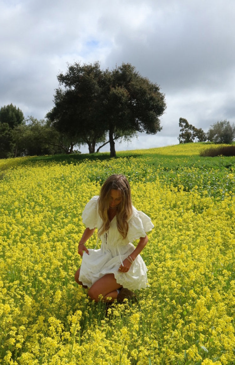 Savannah White Mini Dress