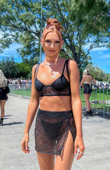 Starman Black Sparkle Bralette