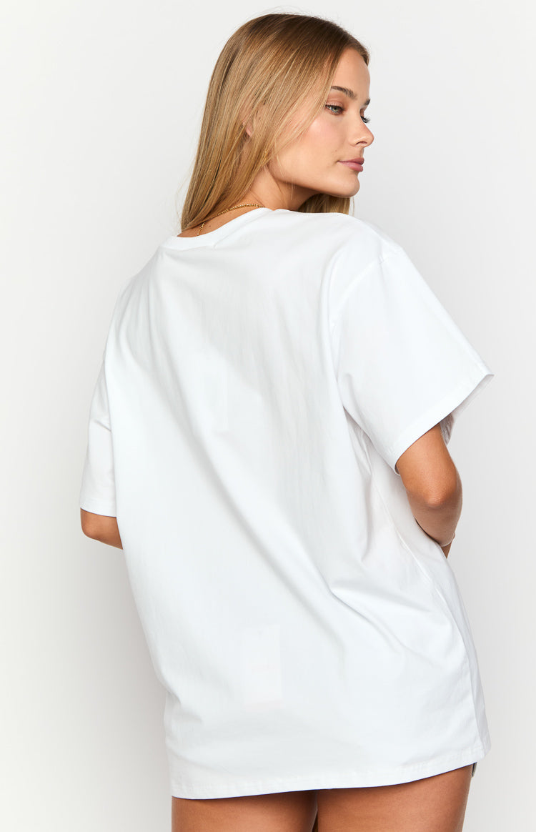 Tropicana White Tee