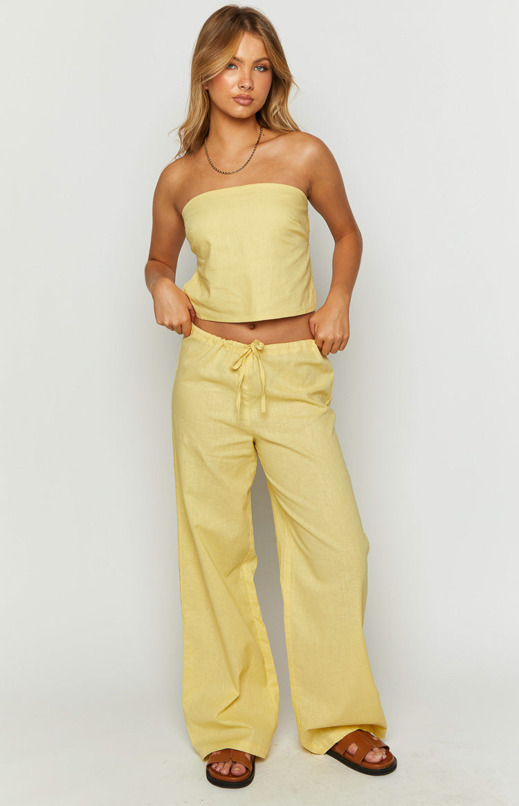 Vienna Yellow Pants