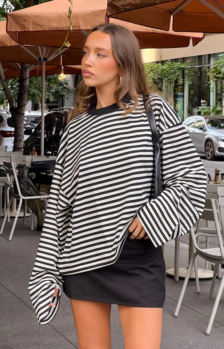 Zac Black Linen Blend Skort