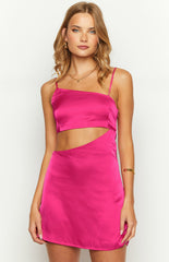 Zahli Pink Mini Dress