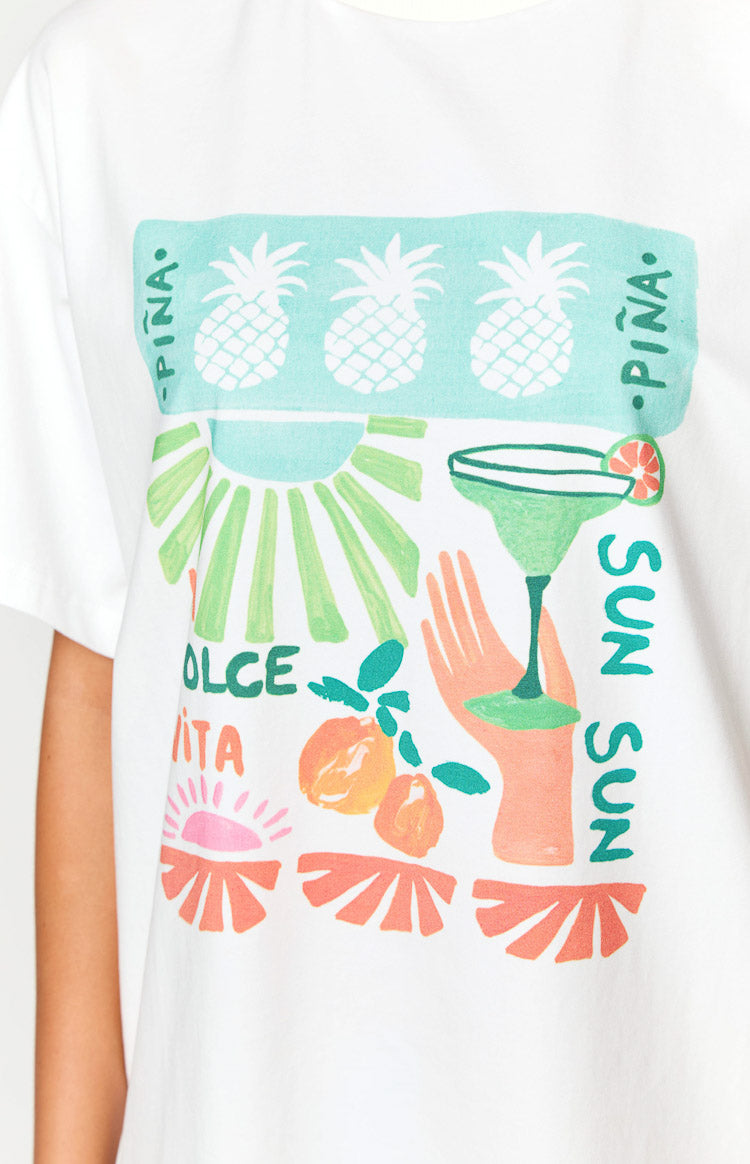 Jaz Dolce Vita Print Tee