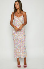 The Exclusive White Floral Lace Maxi Dress